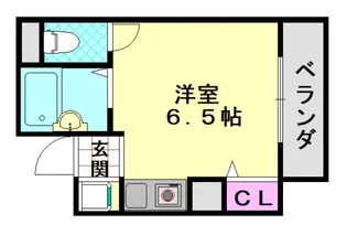 大阪府大阪市平野区平野北1【マンション】の間取り