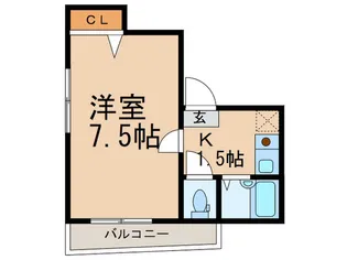 Ms house 王子【2階】の間取り