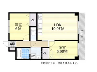 マンション リモーネ【2階】の間取り