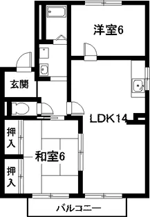 愛知県知多市原2【アパート】の間取り
