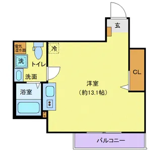 レピュア成増レジデンス【1階】の間取り