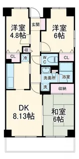 アーバンパーク市ヶ尾【6階】の間取り