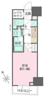 東京都新宿区四谷坂町【マンション】の間取り