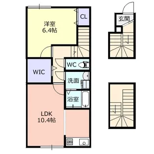 メゾン・ノワール【3階】の間取り