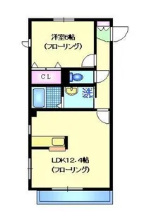 タウンライズ・コート【2階】の間取り