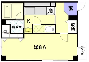 サニーヒルズ【3階】の間取り