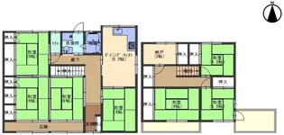 大阪府柏原市大字青谷【一戸建】の間取り