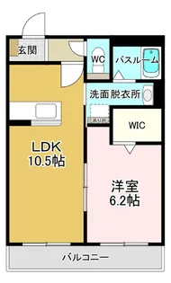 ジャスミン【3階】の間取り