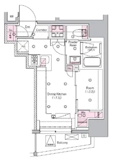 シーフォルム板橋3【8階】の間取り