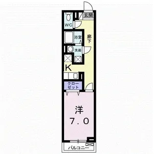サンアーバン湘南【1階】の間取り