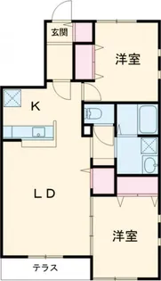 仮称)Novガーデンハウス谷田部 F棟【1階】の間取り