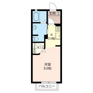 エスポワール柏【2階】の間取り