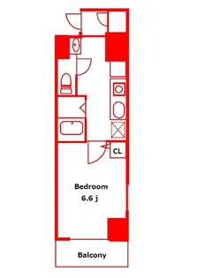 ドミール川崎2番館【4階】の間取り