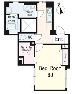 ラボム【2階】の間取り