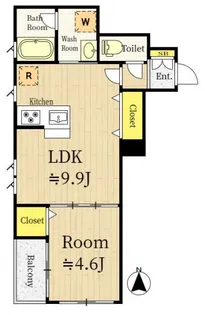 Belnatio【1階】の間取り