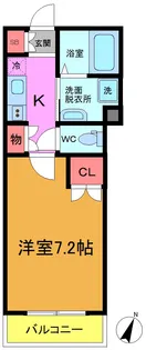 メゾンルミエール【3階】の間取り