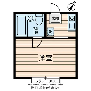 メゾン・ユマニテ【2階】の間取り