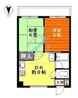 東京都江戸川区南葛西5【マンション】の間取り
