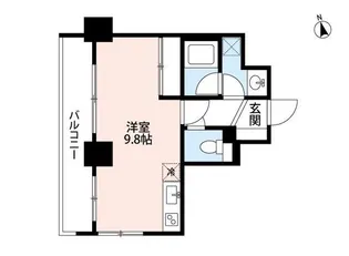 戸越銀座テラス【3階】の間取り