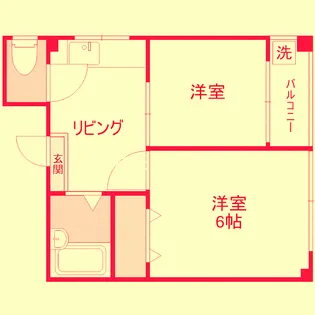 大阪府大阪市都島区内代町1【マンション】の間取り