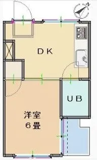 ハイツ・ロアール【3階】の間取り