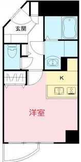 東京都大田区田園調布1【マンション】の間取り