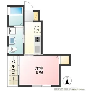 The life【1階】の間取り