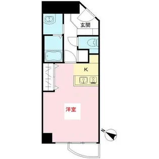 東京都大田区田園調布1【マンション】の間取り