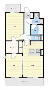 静岡県静岡市葵区上足洗2【マンション】の間取り