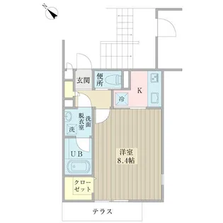 東京都日野市神明3【アパート】の間取り