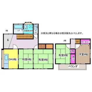 茨城県神栖市大野原中央5【一戸建】の間取り