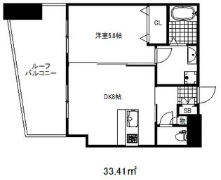 アスヴェルみなと元町オーシャンフロント【11階】の間取り