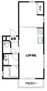 ココシャイン東尾久【2階】の間取り