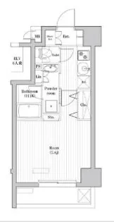 レジデンス北大塚【4階】の間取り