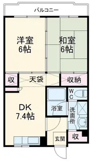 ヴェルドミール小杉【3階】の間取り