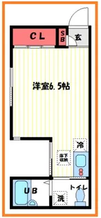 ソリッド溝の口【1階】の間取り