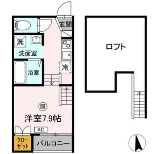 小春日和A【2階】の間取り