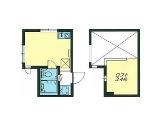 アルファ生田2号棟【2階】の間取り