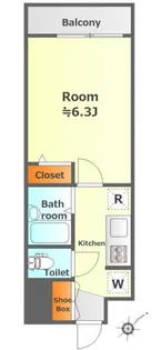 吉祥寺ロイヤルマンション【2階】の間取り