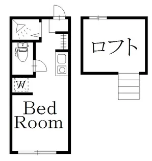 東京都中野区野方1【アパート】の間取り