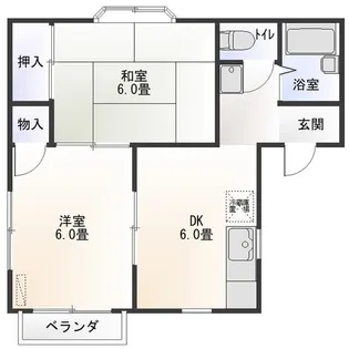 ファミールメゾン【2階】の間取り