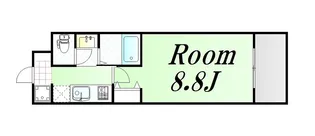 エル海老江【8階】の間取り