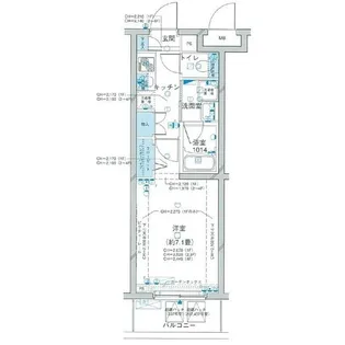 パレステュディオ音羽【3階】の間取り