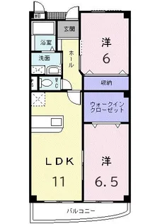 グラン コート【1階】の間取り