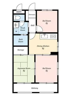 PLENDY大宮七里【1階】の間取り