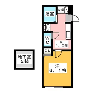 サーフライダーII【1階】の間取り