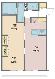 Heritage【3階】の間取り