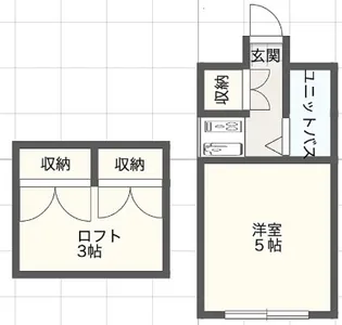 パークハイムB棟【2階】の間取り