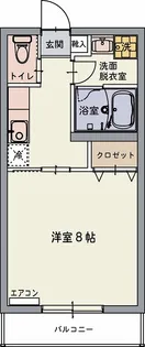 ラテラスII【2階】の間取り