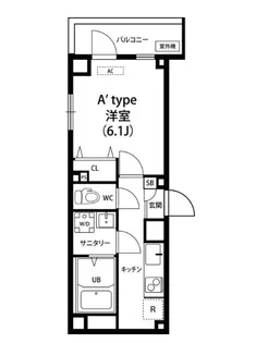 リブリ・エイリアス【7階】の間取り